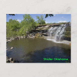 Wasserfall Postkarte