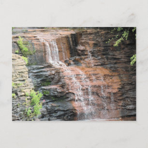 Wasserfall Postkarte