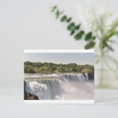 Wasserfall Postkarte (Stehend Vorderseite)