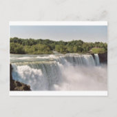 Wasserfall Postkarte (Vorderseite)