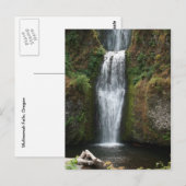 Wasserfall Postkarte (Vorne/Hinten)