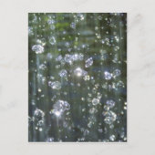 Wasserfall Postkarte (Vorderseite)