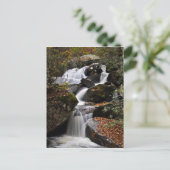 Wasserfall Postkarte (Stehend Vorderseite)