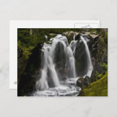 Wasserfall-Postkarte Postkarte (Vorne/Hinten)