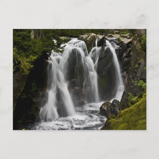Wasserfall-Postkarte Postkarte (Vorderseite)