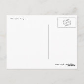 Wasserfall-Postkarte Postkarte (Rückseite)