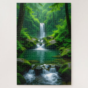 Wasserfall Puzzle