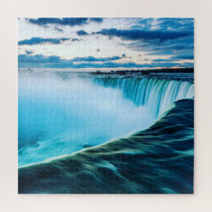 Wasserfall Puzzle
