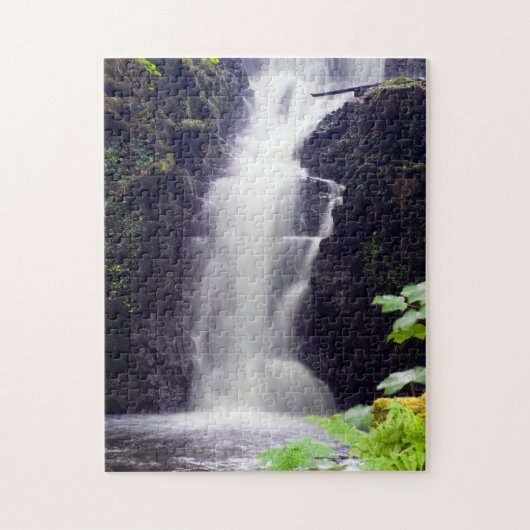 Wasserfall, Puzzle in Schottland (Vertikal)