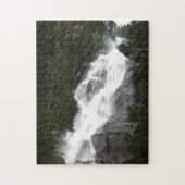 Wasserfall Puzzle Shannon Falls BC Naturepuzzle (Vertikal)