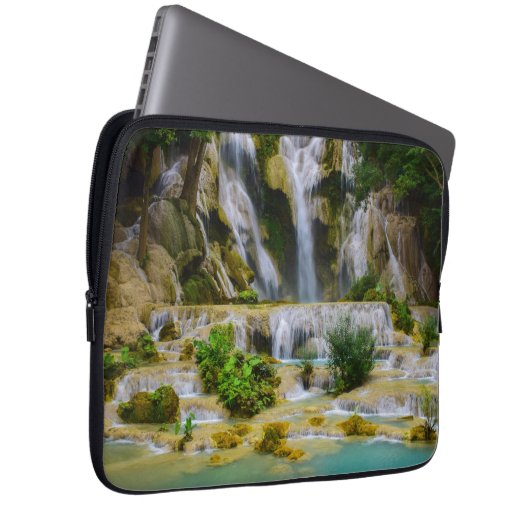 Wasserfall-Quellen Laptopschutzhülle (Vorne Rechts)