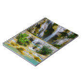 Wasserfall-Quellen Notizblock (Linke Seite)