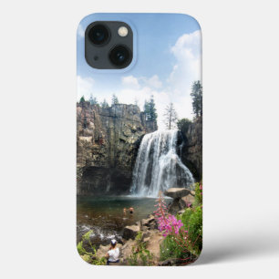 Wasserfall Rainbow Falls - Devils Postpiel - Sierr Case-Mate iPhone Hülle