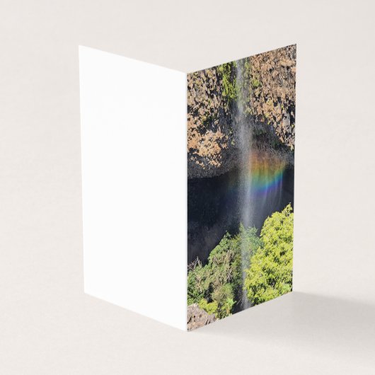 Wasserfall-Regenbogen (Vorderseite)