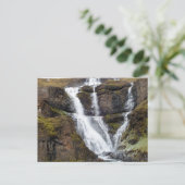 Wasserfall Rjukandi, Island Postkarte (Stehend Vorderseite)