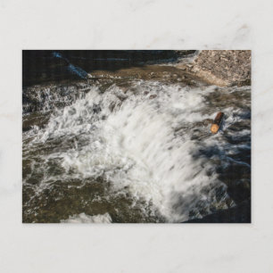 Wasserfall, Robert H Treman Staat Park, New York Postkarte