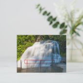 Wasserfall, Robert H Treman Staat Park, New York Postkarte (Stehend Vorderseite)