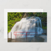 Wasserfall, Robert H Treman Staat Park, New York Postkarte (Vorne/Hinten)