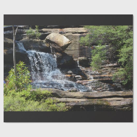 Wasserfall-Rolle Geschenkpapier (Flach)