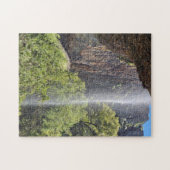 Wasserfall Rückseite Puzzle (Horizontal)