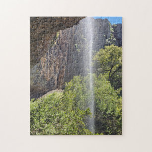 Wasserfall Rückseite Puzzle