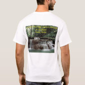 Wasserfall-Rückseite T-Shirt (Rückseite)