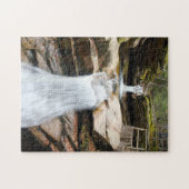 Wasserfall Sabbaday White Mountains Foto Puzzle (Horizontal)