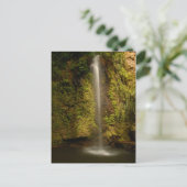 Wasserfall Saint Lucia Postkarte (Stehend Vorderseite)
