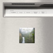 Wasserfall Save the Date Magnet (In Situ (Geschirrspüler))