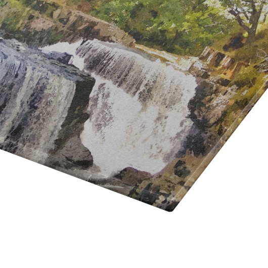 WASSERFALL SCHNEIDEBRETT (Ecke)