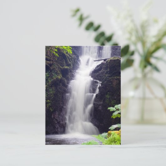 Wasserfall, Schottland Postkarte (Stehend Vorderseite)