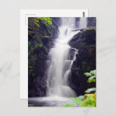 Wasserfall, Schottland Postkarte (Vorne/Hinten)