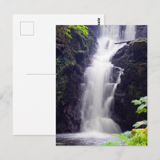 Wasserfall, Schottland Postkarte (Vorne/Hinten)
