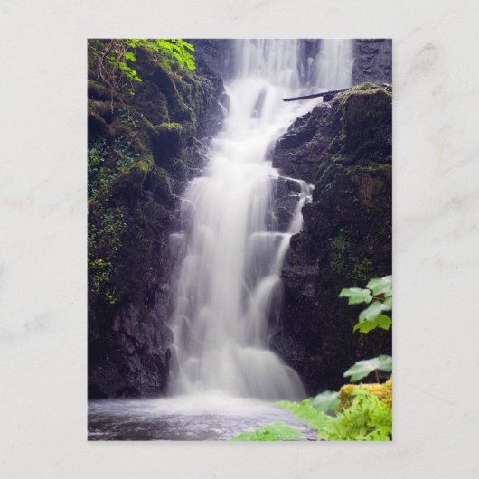 Wasserfall, Schottland Postkarte (Vorderseite)