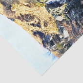 WASSERFALL SEIDENPAPIER (Detail)