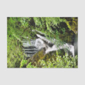 WASSERFALL SEIDENPAPIER (Vorderseite)