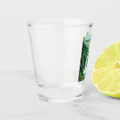 Wasserfall Sekumpul Indonesien Schnapsglas (Links)