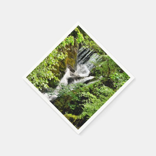 WASSERFALL SERVIETTE (Ecke)