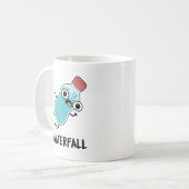 Wasserfall Sonnenwasserpuppe Kaffeetasse (Vorderseite Links)