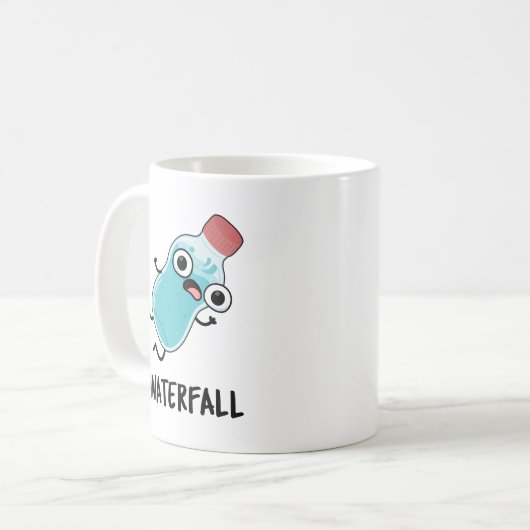 Wasserfall Sonnenwasserpuppe Kaffeetasse (Vorderseite Links)
