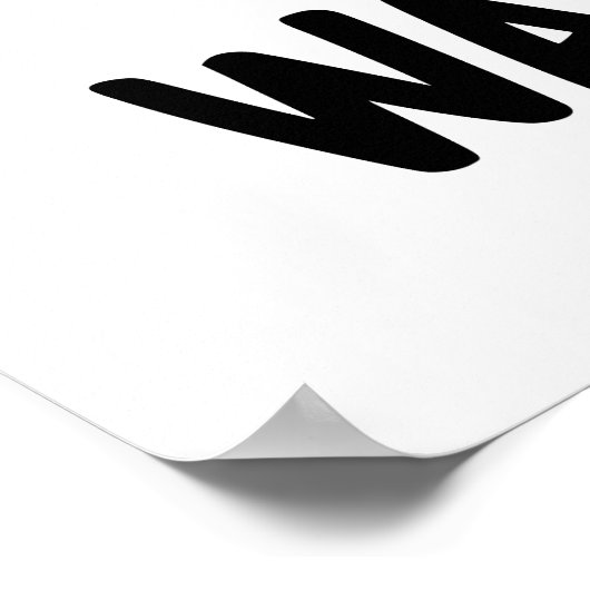 Wasserfall Sonnenwasserpuppe Poster (Ecke)