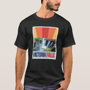 Wasserfall Souvenir Africa Victoria Falls Zimbabwe T-Shirt