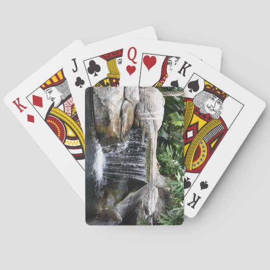 Wasserfall Spielkarten (Rückseite)