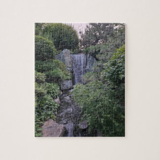 Wasserfall St. Louis Botanischer Garten Puzzle