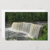 Wasserfall stationär briefpapier (Vorne/Hinten)