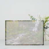 Wasserfall-Stationäre Briefpapier (Stehend Vorderseite)