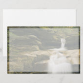 Wasserfall-Stationäre Briefpapier (Vorne/Hinten)