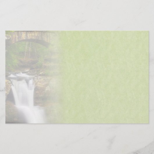 Wasserfall-Stationierung Briefpapier (Vorderseite)