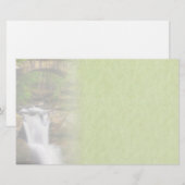 Wasserfall-Stationierung Briefpapier (Vorne/Hinten)