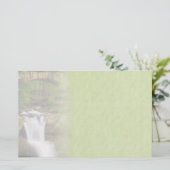 Wasserfall-Stationierung Briefpapier (Stehend Vorderseite)